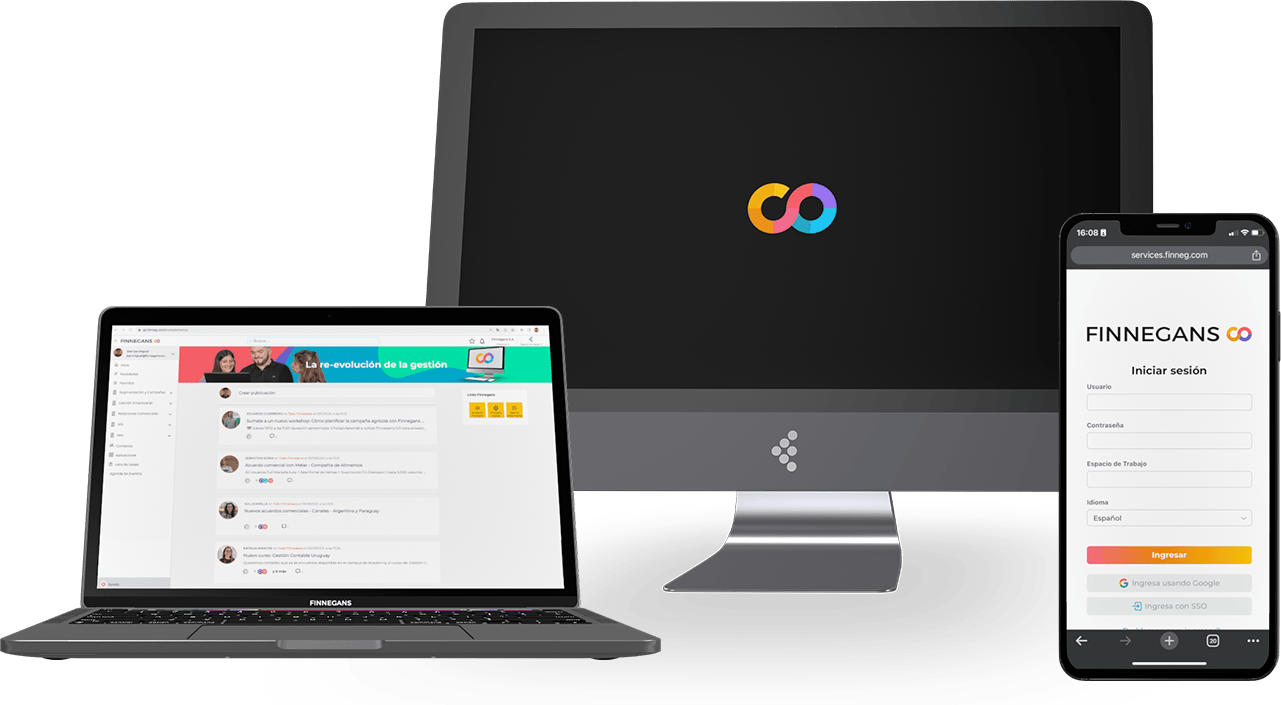 Dispositivos con Finnegans GO DAI